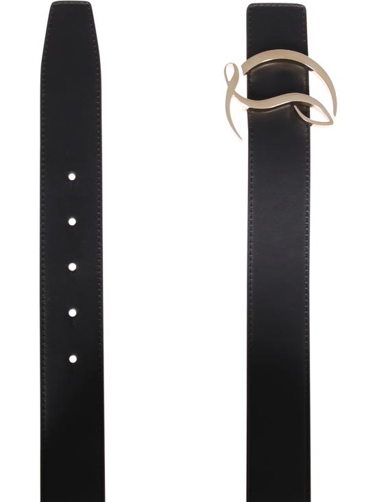 26SS 크리스챤 루부탱 레귤러 벨트 3215271 CM6S BLACK GOLD - CHRISTIAN LOUBOUTIN