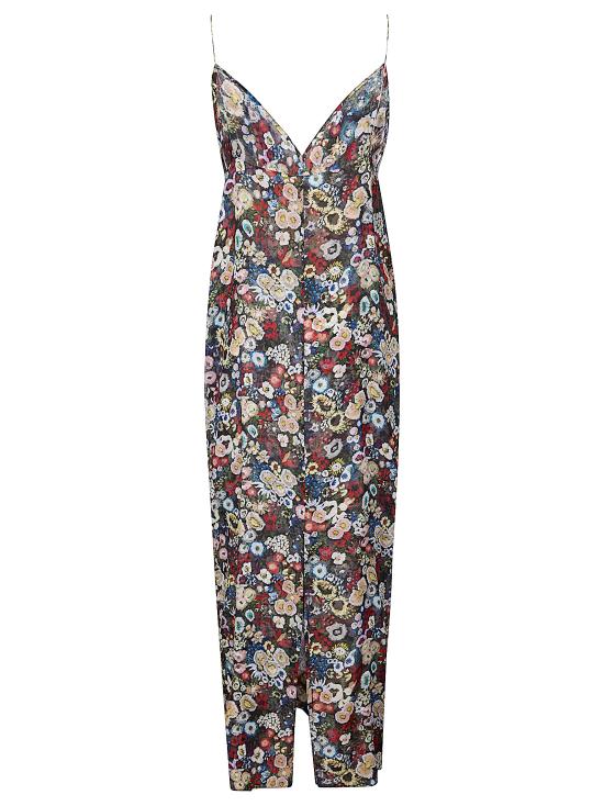 26SS 케이트 롱 원피스 55953372 283 BLACK MULTI - KHAITE