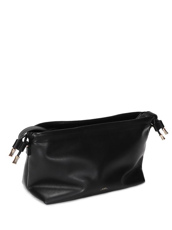 26SS 아페쎄 니논 드로스트링 백 PUAAT F61583 LZZ BLACK - A.P.C.