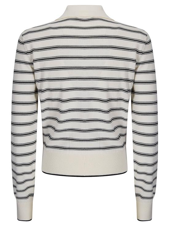 26SS 아페쎄 가디건 COHLPF22320 TAT ECRU BLACK - A.P.C.