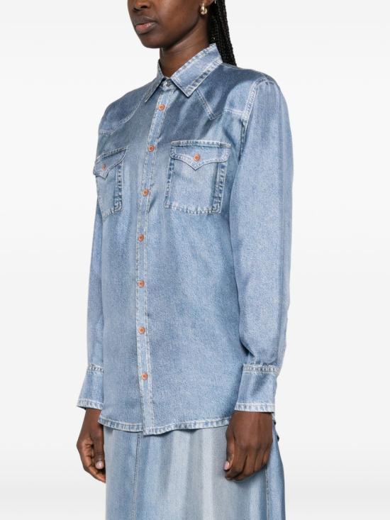 26SS 피에르루이마샤 셔츠 ALOE S CML12657 102516081 Clear Blue - PIERRE LOUIS MASCIA