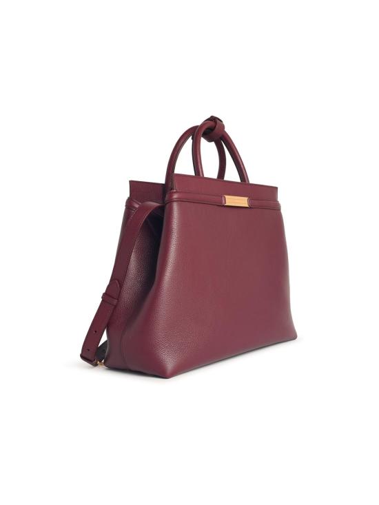 25FW 발리 데코 레더 토트백 WAE05J VT710U3A4O Bordeaux - BALLY