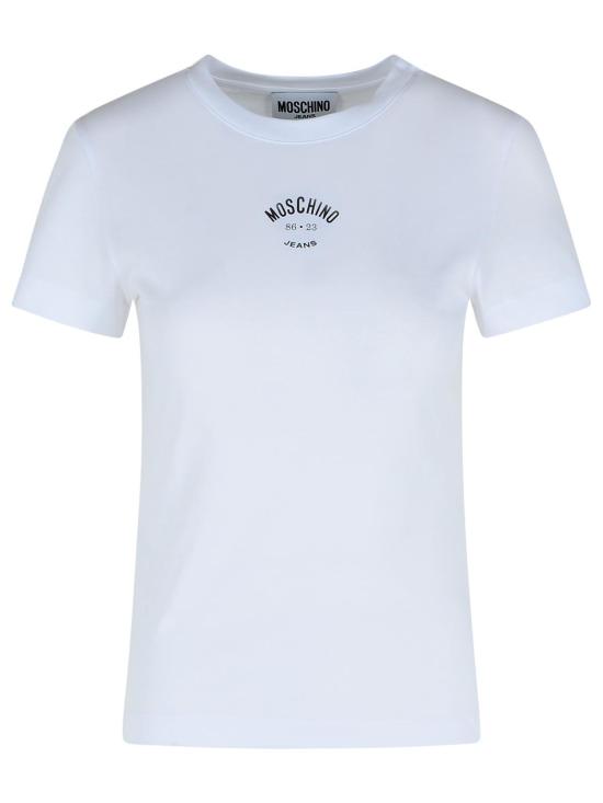 25FW 모스키노 반팔 티셔츠 K1J0707 82361001 White