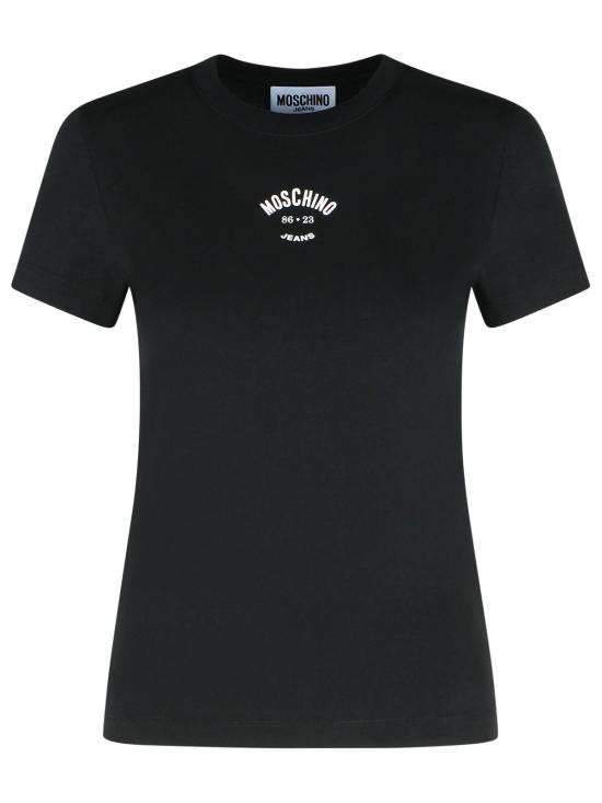 25FW 모스키노 반팔 티셔츠 K1J0707 82361555 Black