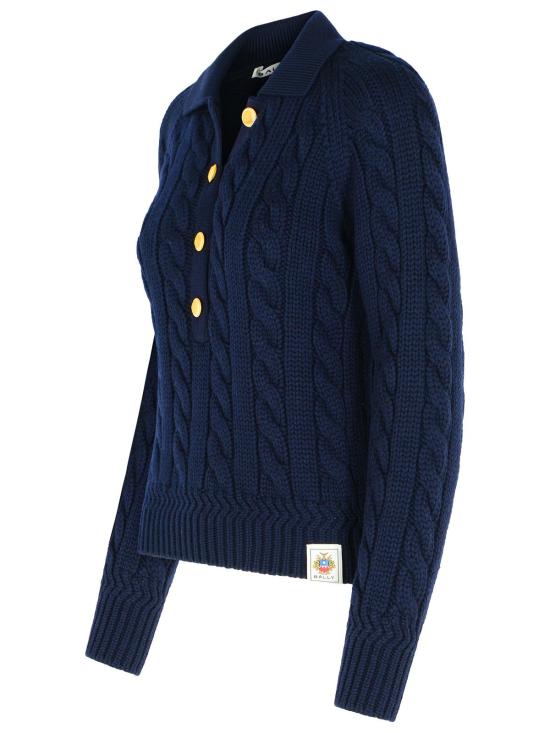 25FW 발리 스웨터 WKN0BG WO046U591 Navy - BALLY