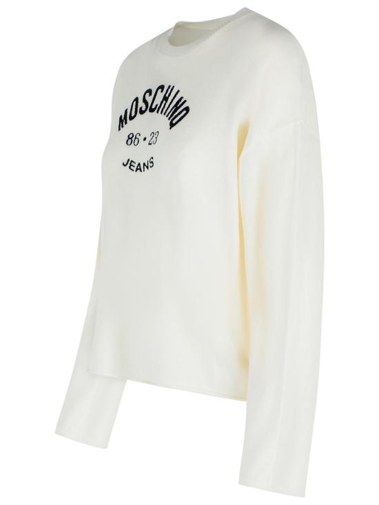 25FW 모스키노 스웨터 K1A0905 82121002 Ivory - MOSCHINO