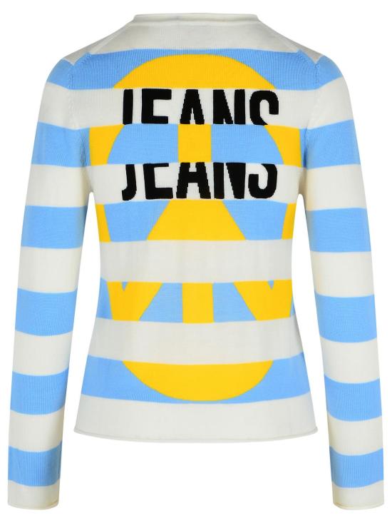 25FW 모스키노 스웨터 K1A0934 82122305 Light Blue - MOSCHINO