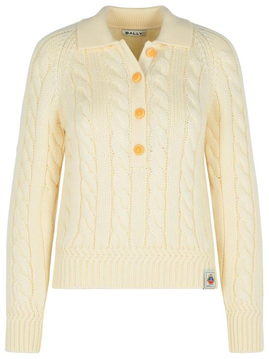 25FW 발리 스웨터 WKN0BG WO046U103 Ivory