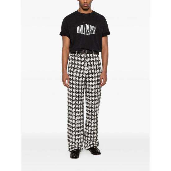 26SS 데일리 페이퍼 반팔 티셔츠 2610064 VINTAGE BLACK - DAILY PAPER