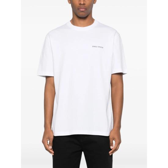 26SS 데일리 페이퍼 반팔 티셔츠 2610008 SNAKE SHIE WHITE WHITE BLACK - DAILY PAPER