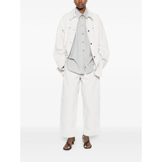 26SS 쉐르 데님 자켓 VES0704 HIJA BLANC NEUTRALS - SOEUR