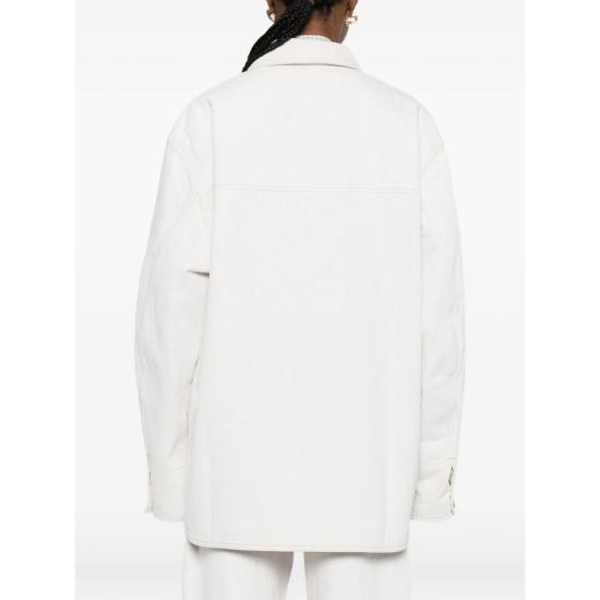 26SS 쉐르 데님 자켓 VES0704 HIJA BLANC NEUTRALS - SOEUR