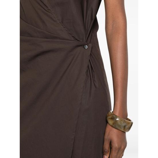 26SS 쉐르 미디 원피스 ROB0653 FOGGIA MARRO BROWN - SOEUR