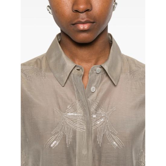 26SS 빠니깔레 블라우스 D381417CAM 0270 NEUTRALS - Panicale