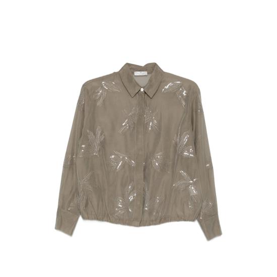 26SS 빠니깔레 블라우스 D381417CAM 0270 NEUTRALS