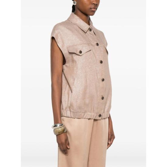 26SS 빠니깔레 베스트 D381285GLB 0451 NEUTRALS - Panicale