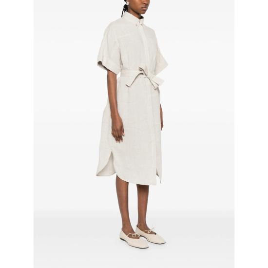 26SS 빠니깔레 미디 원피스 D381260AB 0220 NEUTRALS - Panicale