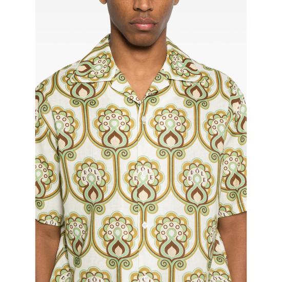 26SS 드롤드무슈 숏팬츠 J SH228 LI012 GREEN GREEN BROWN - DROLE DE MONSIEUR