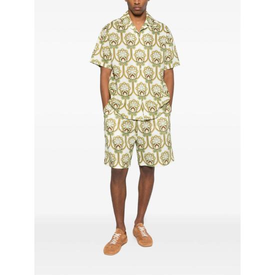 26SS 드롤드무슈 숏팬츠 J BS158 LI012 GREEN GREEN NEUTRALS - DROLE DE MONSIEUR