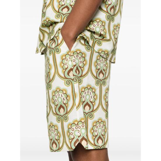 26SS 드롤드무슈 숏팬츠 J BS158 LI012 GREEN GREEN NEUTRALS - DROLE DE MONSIEUR