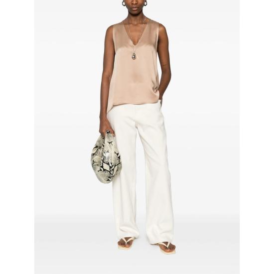 26SS 안토넬리 피렌체 민소매 티셔츠 N5913Q ANGELICA 105 NEUTRALS - ANTONELLI FIRENZE