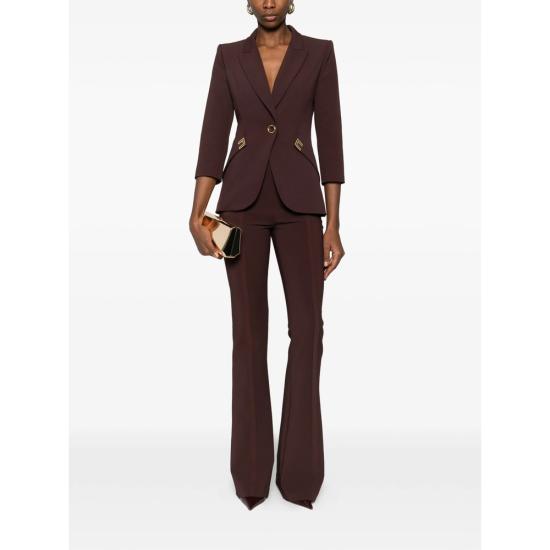 26SS 엘리자베타프랜치 플레어 팬츠 PA16961E2 644 BROWN - ELISABETTA FRANCHI