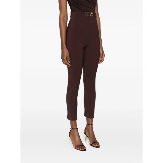 26SS 엘리자베타프랜치 스트레이트 팬츠 PA16361E2 644 BROWN - ELISABETTA FRANCHI