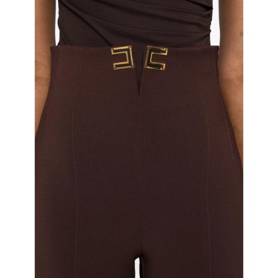 26SS 엘리자베타프랜치 스트레이트 팬츠 PA16361E2 644 BROWN - ELISABETTA FRANCHI