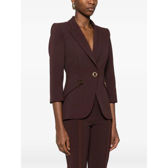 26SS 엘리자베타프랜치 수트 자켓 GI21561E2 644 BROWN - ELISABETTA FRANCHI