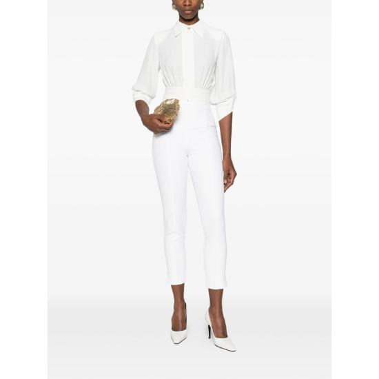26SS 엘리자베타프랜치 블라우스 CA14761E2 360 WHITE - ELISABETTA FRANCHI