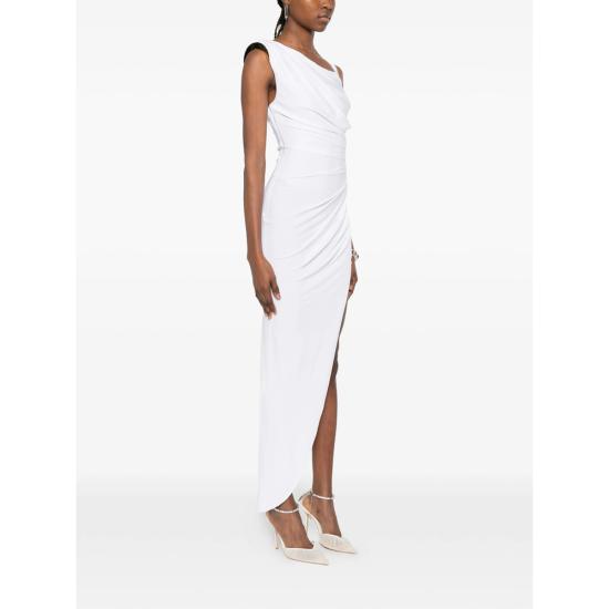 26SS 엘리자베타프랜치 미디 원피스 AB90661E2 360 WHITE - ELISABETTA FRANCHI