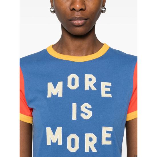 26SS 마더 반팔 티셔츠 81491 1574 DFT BLUE ORANGE - MOTHER