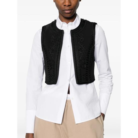 26SS 바쉬 베스트 TOSCA NOIR BLACK - BA&SH