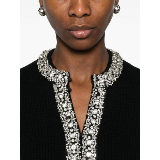 26SS 바쉬 가디건 LOUNA NOIR BLACK - BA&SH