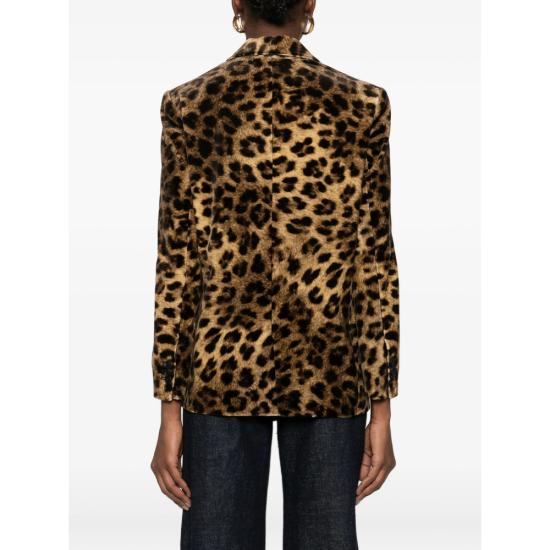 26SS 바쉬 자켓 BEAR NATUR BROWN BLACK - BA&SH