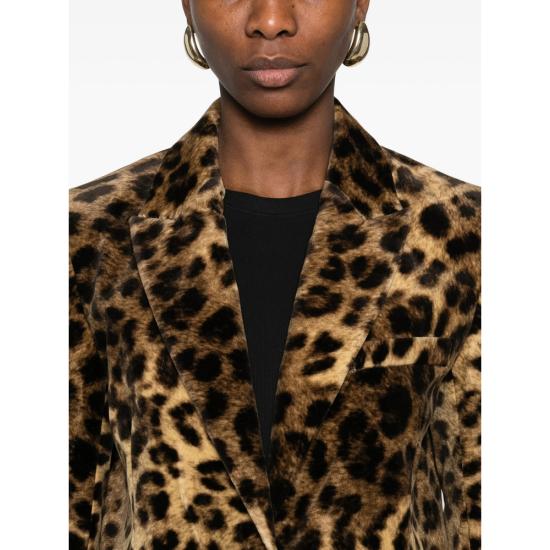 26SS 바쉬 자켓 BEAR NATUR BROWN BLACK - BA&SH