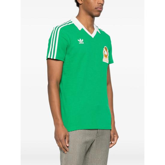 26SS 아디다스 반팔 티셔츠 JN3710 GREEN WHITE - ADIDAS