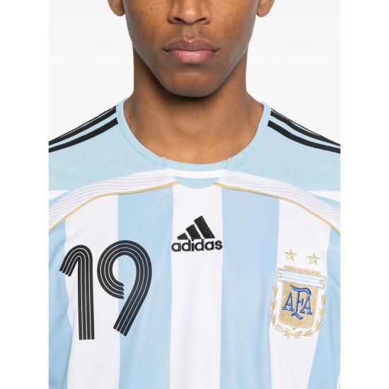 26SS 아디다스 반팔 티셔츠 JN3708 WHITE BLUE - ADIDAS