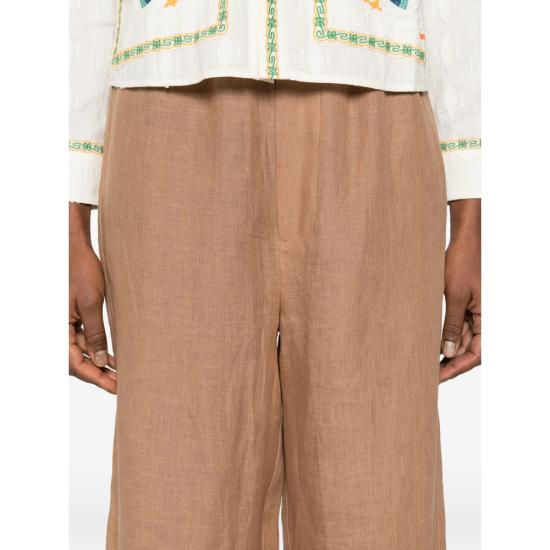 26SS 베이스레인지 스트레이트 팬츠 TRDO SL STOA OCULA BROWN - BASERANGE