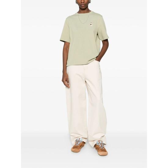 26SS 메종키츠네 드레스드 폭스 컴포트 티셔츠 QW00114KJ0119 DUGRE GREEN - MAISON KITSUNE