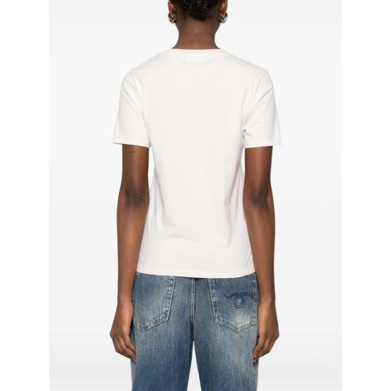 26SS 메종키츠네 반팔 티셔츠 QW00109KJ7026 MAUVE PINK - MAISON KITSUNE