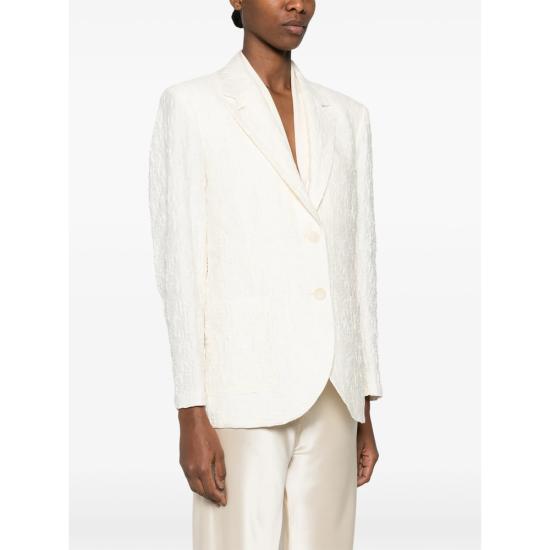 26SS 해리스와프런던 수트 자켓 AL2535PYM YM02 WHITE - HARRIS WHARF LONDON