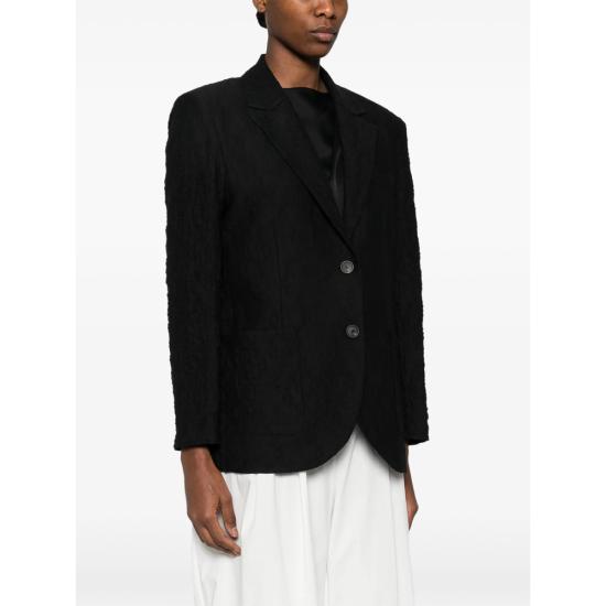 26SS 해리스와프런던 수트 자켓 AL2535PYM YM01 BLACK - HARRIS WHARF LONDON