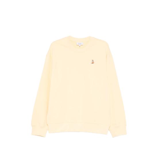 26SS 메종키츠네 드리밍 폭스 컴포트 스웨트셔츠 QM00301KM0341 STRAW YELLOW