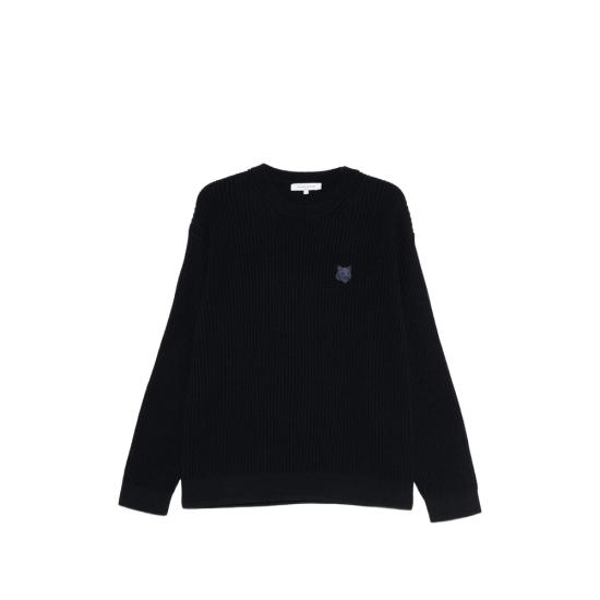 26SS 메종키츠네 스웨터 QM00806KT1189 CNAVY BLUE