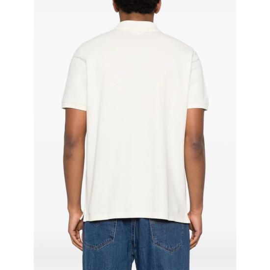 26SS 메종키츠네 폭스 헤드 레귤러 폴로 티셔츠 PM00209KP0002 NBEIG NEUTRALS - MAISON KITSUNE