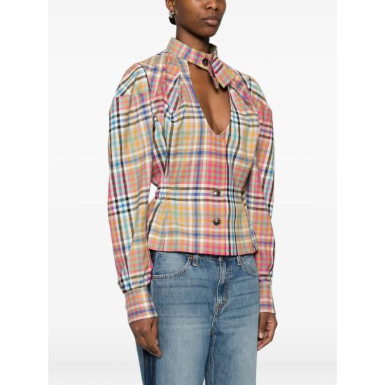 26SS 비비안웨스트우드 셔츠 14010083 W01CD O215 NEUTRALS PINK - VIVIENNE WESTWOOD