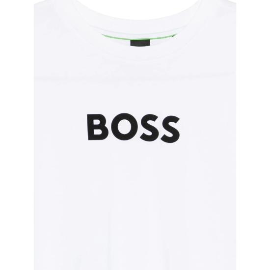26SS 보스 반팔 티셔츠 50553652 100 WHITE - BOSS