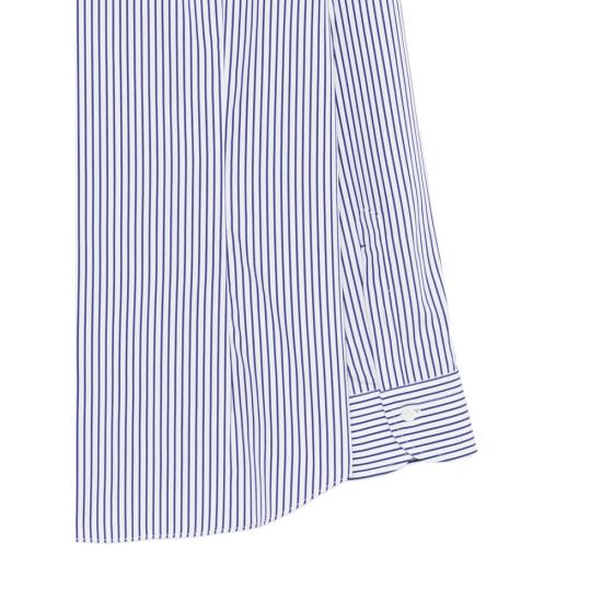 25FW 마짜렐리 긴팔 셔츠 DOWNING F3401644 15 WHITE BLUE - MAZZARELLI