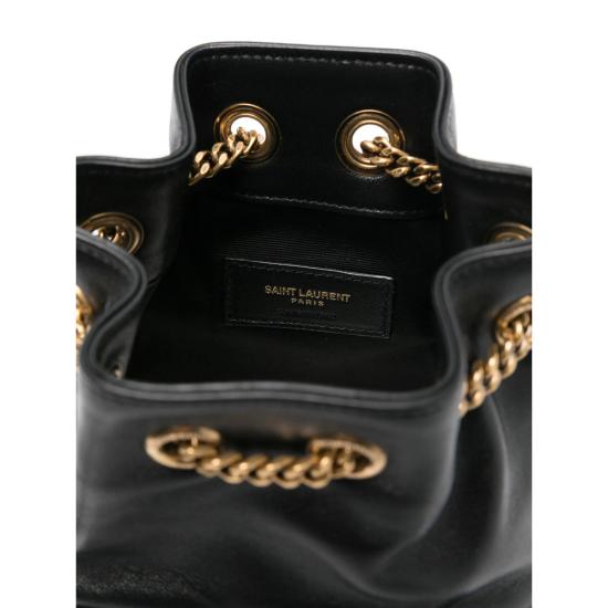 25FW 생로랑 나노 버킷백 760745 1EL07 1000 BLACK - SAINT LAURENT